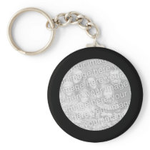 Black Frame Keychain keychains