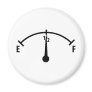 black fuel indicator icon magnet