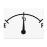 black fuel indicator icon postcards