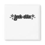 Black Geekette Magnet