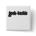 Black Geektastic Pins