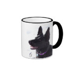 Black German Shepherd Mug