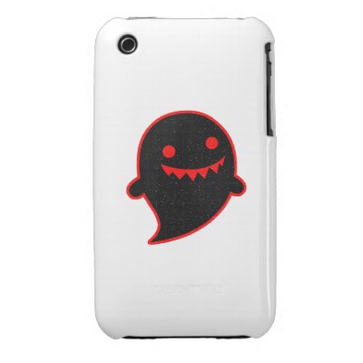 Black Ghost Iphone 3 Case