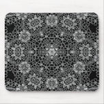 Black Glitter mousepads