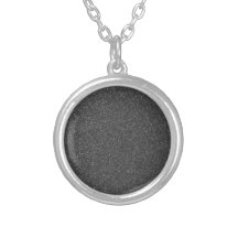 Black Glitter Pendant