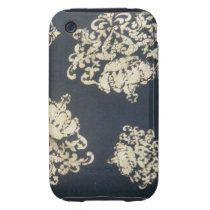 Black & Gold Case Tough Iphone 3 Case