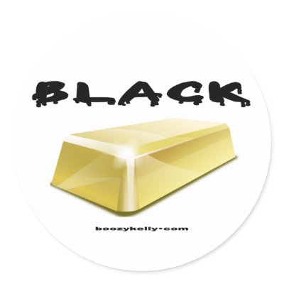 Black,Gold,Gold Bar,Oil Field,Oil,Sticker by boozykelly