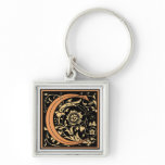 Black & Gold Letter ‘C’ - Keychain