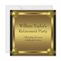 Black Gold Mans Retirement Party