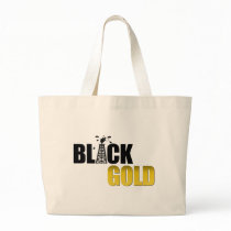 Black Gold Oil Bag