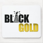 Black Gold Oil mousepads