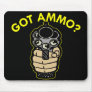 Black Got Ammo Pistol Mouse Pad