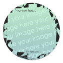 Black Graphic  Border- Make Your Own Stickers