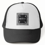 black Greek square hats