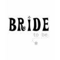 Black/Grey Bride to Be t-shirts