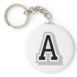 Black grey Letter A