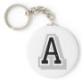 Black grey Letter A