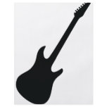 black guitar icon flyers