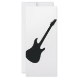 black guitar icon rack cards