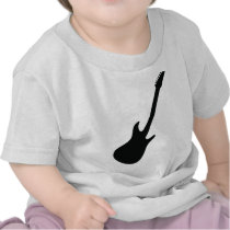 black guitar icon tshirts