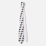 black gun star pistol stars ties