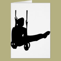 black gymnast icon cards