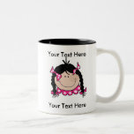 Black Hair Braids Mug - Customisable