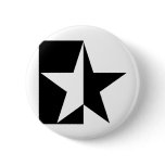 black half star icon button