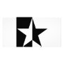 black half star icon photo cards