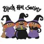Black Hat Society embroidered shirts