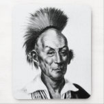 Black Hawk ~ Sac Sauk Indian Chief mousepads