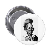 Black Hawk ~ Sac Sauk Indian Chief Pins