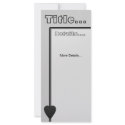 Black Heart!  3D Relief Effect! Rack Cards. rack cards