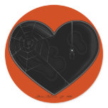 Black Heart Sticker #2