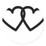 black hearts stickers