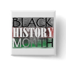 Black History Month (African Flag) Button