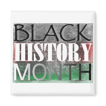 Black History Month (African Flag) Fridge Magnet