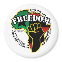 Black History Month Refrigerator Magnet