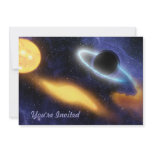 Black Hole and Star invitations