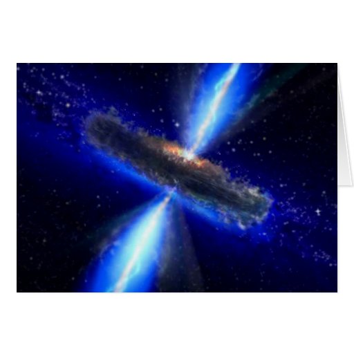 Black hole in space / NASA Greeting Cards