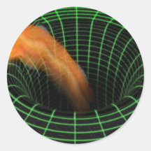 Black hole sticker
