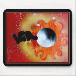 Black Hole Sun Behind Shadow Man