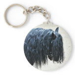 Black Horse Head Key Chains