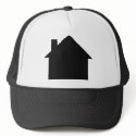 black house icon hats