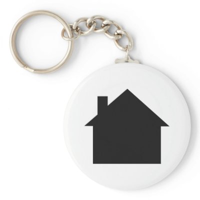black house icon key chain by Tomaniac