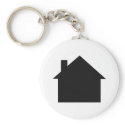 black house icon keychains