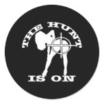 Black Hunt Is On stickers