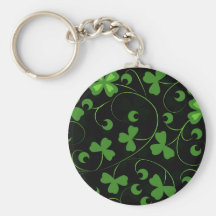Black Irish Keychain