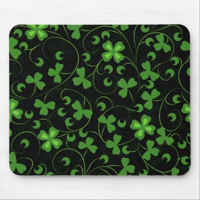 Black Irish Mouse Pads by Spice