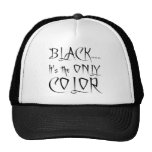 Black is the Only Mesh Hat